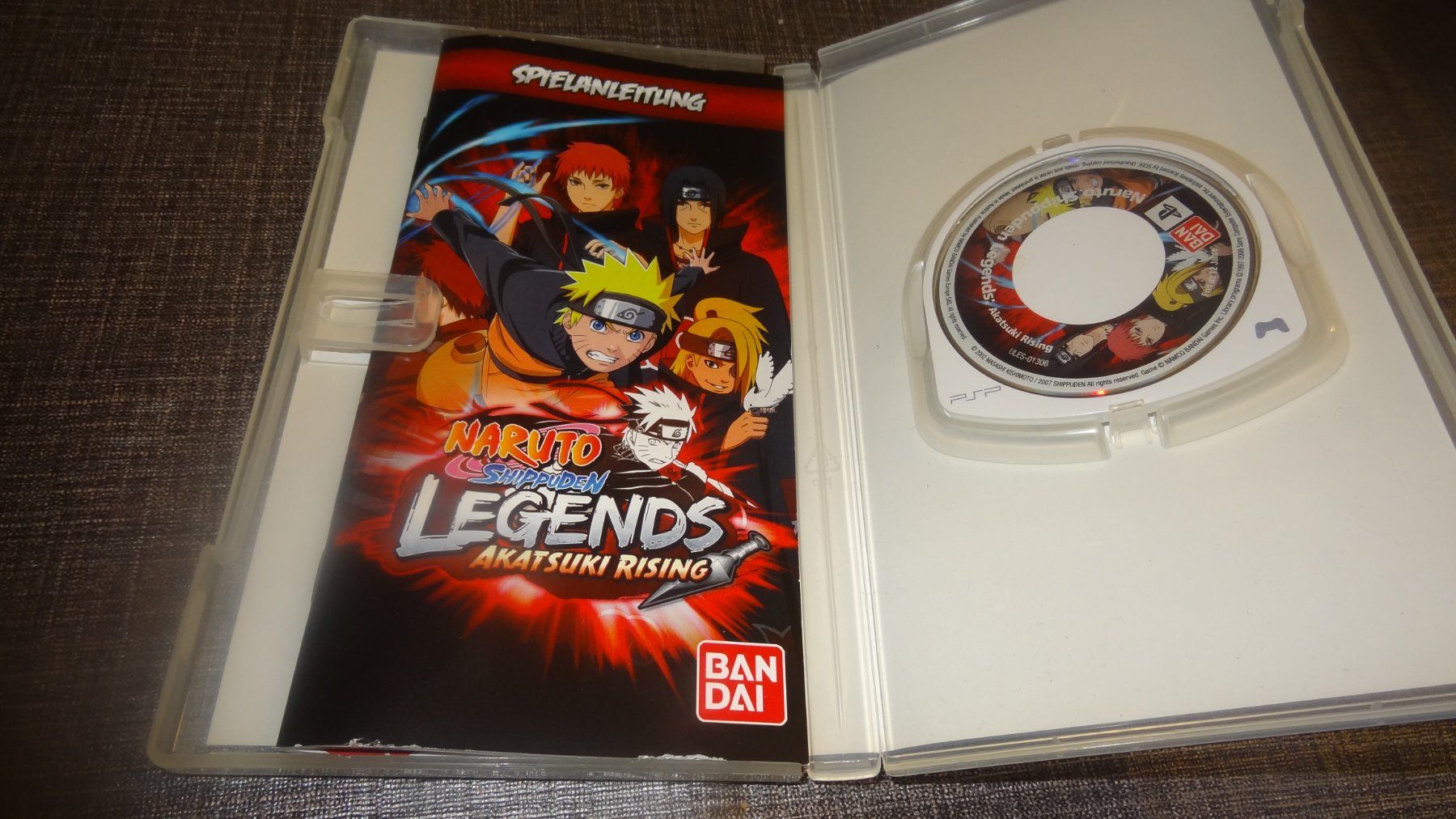 Sony Spiele: Naruto Shippuden Legends Akatsuki Rising PSP – Gebraucht aus Olten von Disc-Ausverkauf 1
