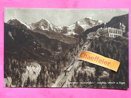 Interlaken - Heimwehfluh. Eiger Mönch und Jungfrau