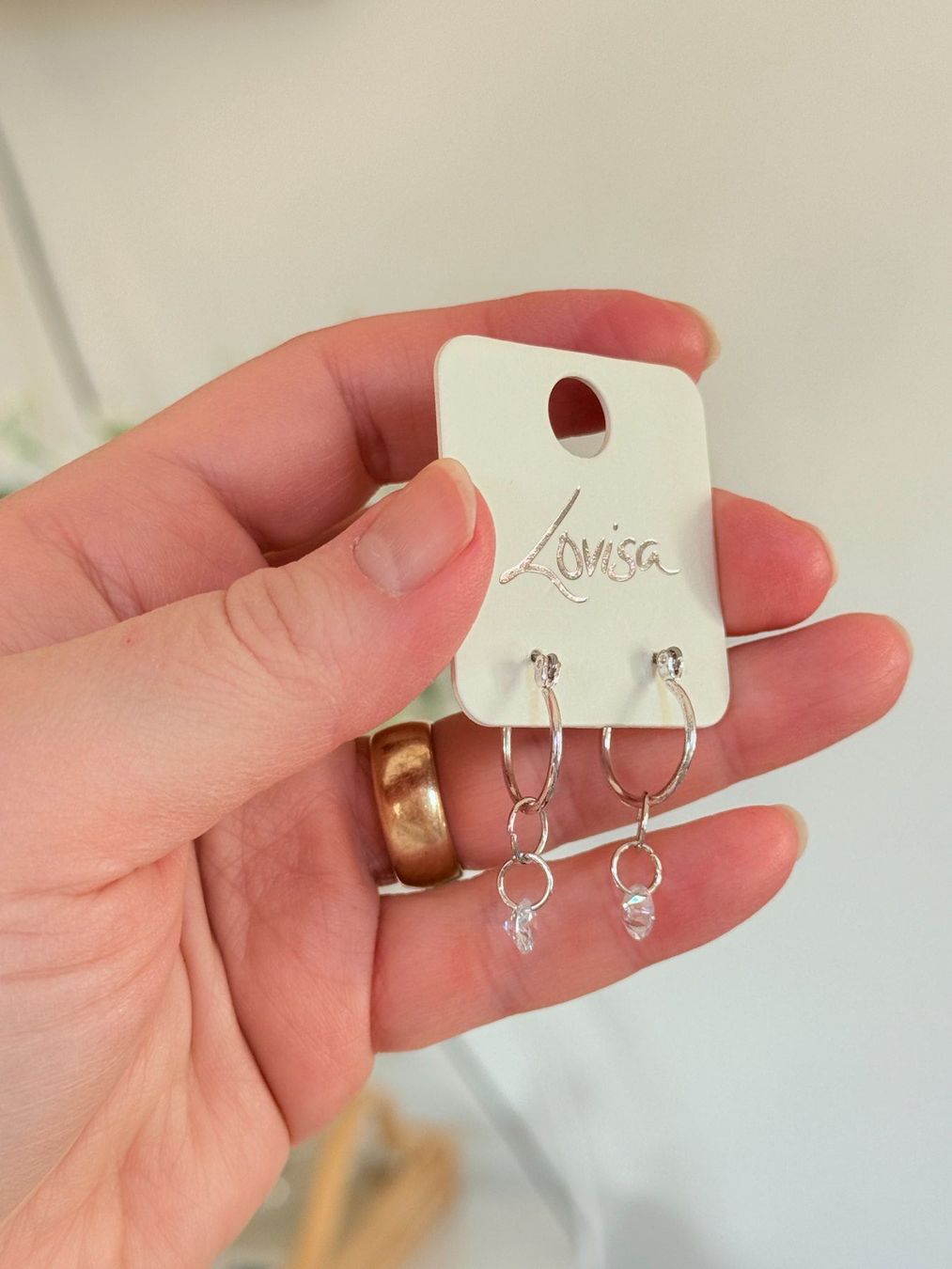 Orecchini pendenti & Orecchini a lobo: Paire de boucles d'oreilles Lovisa – Nuovo (secondo la descrizione) da Genève venduto da AGBERG 1