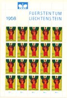 K'Bogen  Kirchenpatrone 5+150  1968    postfrisch
