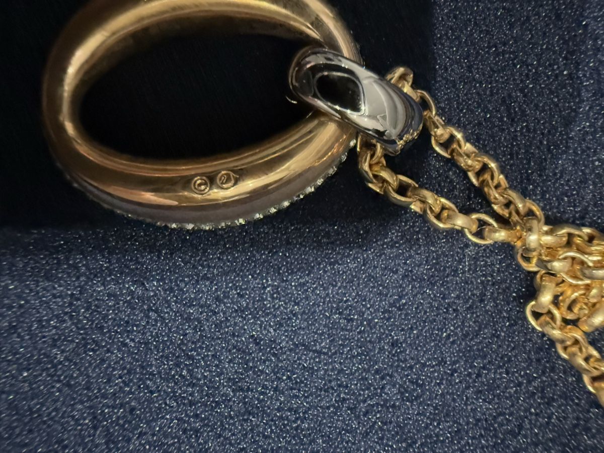 Ketten: Collier Swarovski, or et argent, avec cristaux – Neu (gemäss Beschreibung) aus Studen BE von kim_d27q 2