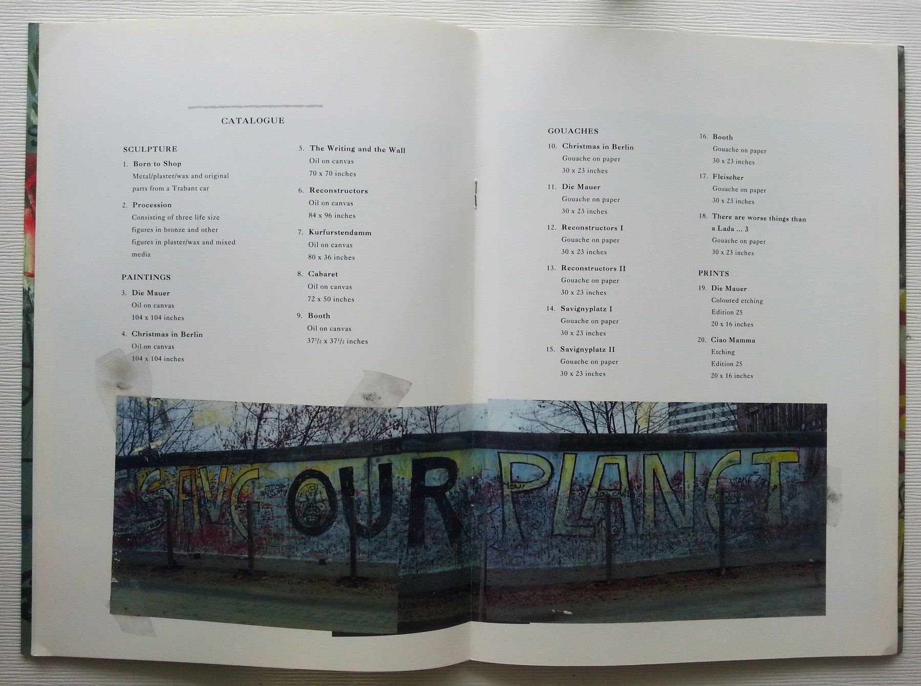 Bücher: Katalog: JOCK McFADYEN - Fragments from Berlin, 1992 – Gebraucht aus Oberriet SG von ganesh435 6