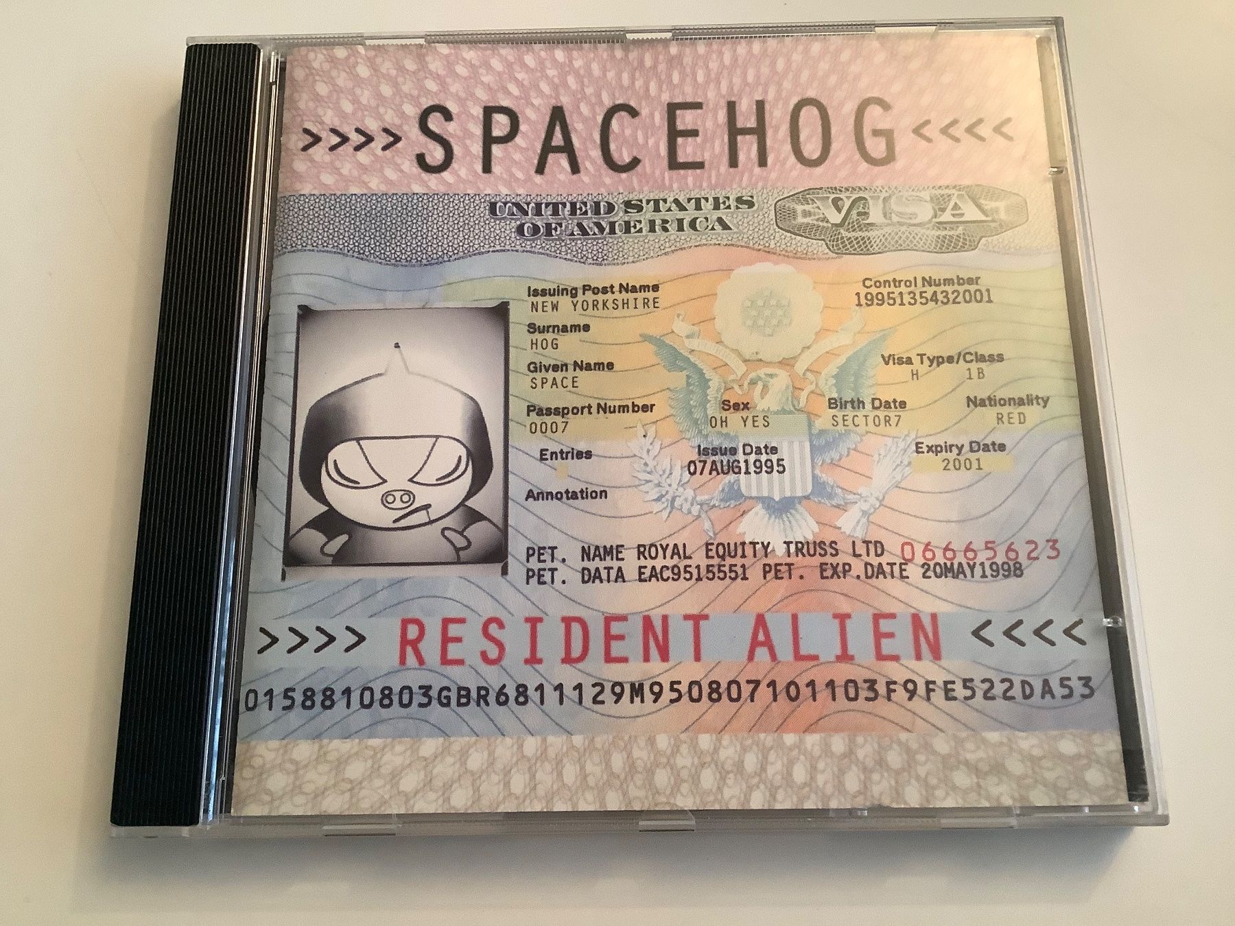 CDs: Spacehog / Resident Alien / 1995 – Gebraucht aus Dübendorf von