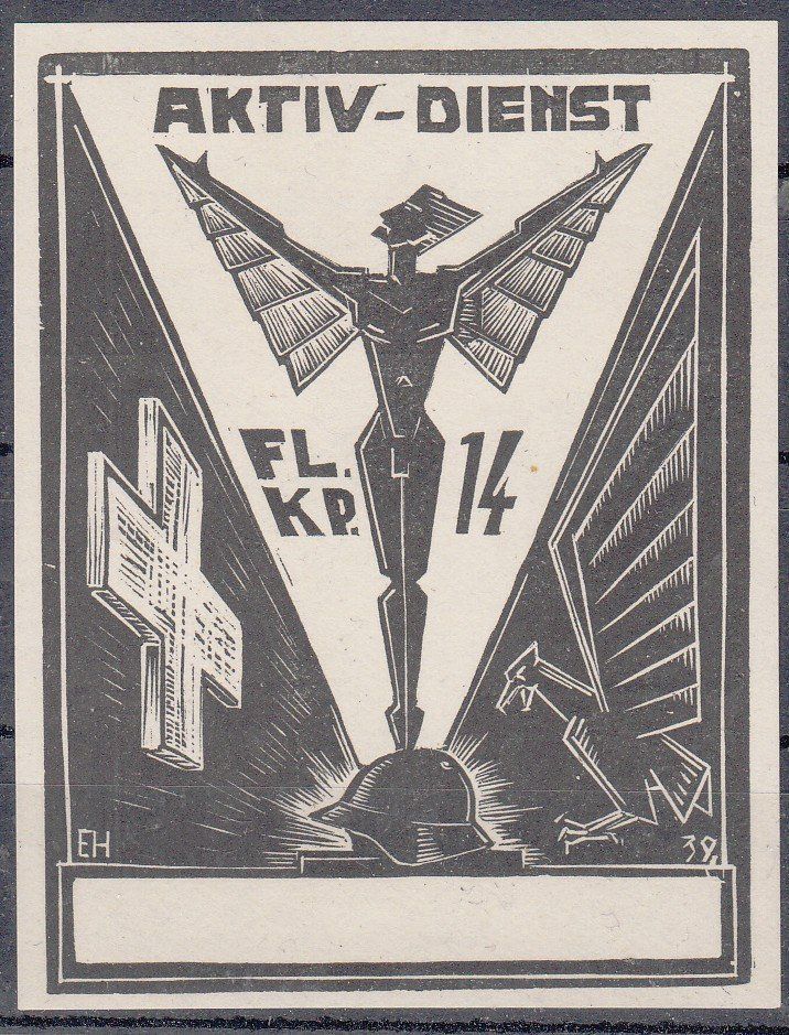 Alle Briefmarken: Flieger 80/2** Fl.Kp.14 Kat.200.- – Gebraucht aus Herrliberg von Lfrifda