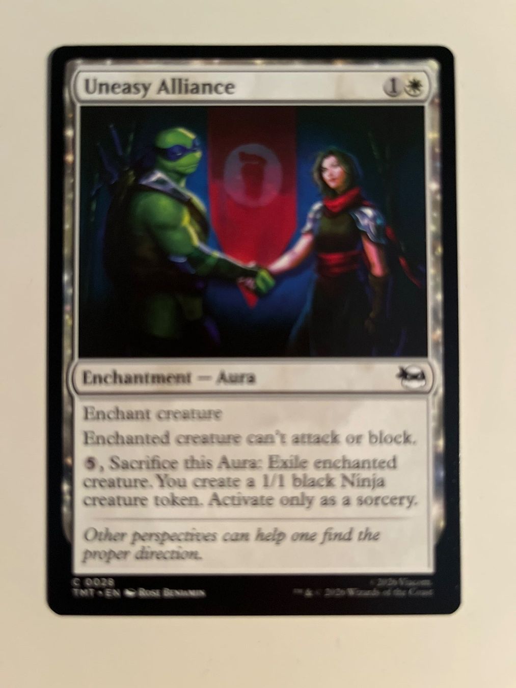 Magic The Gathering Carte collezionabili: 1 x Uneasy Alliance - Magic: The Gathering - MtG – Usato da Kriens venduto da Shadi1980