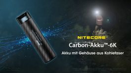 Nitecore Carbon Battery™ 6K superleichte Powerbank 6000 mAh