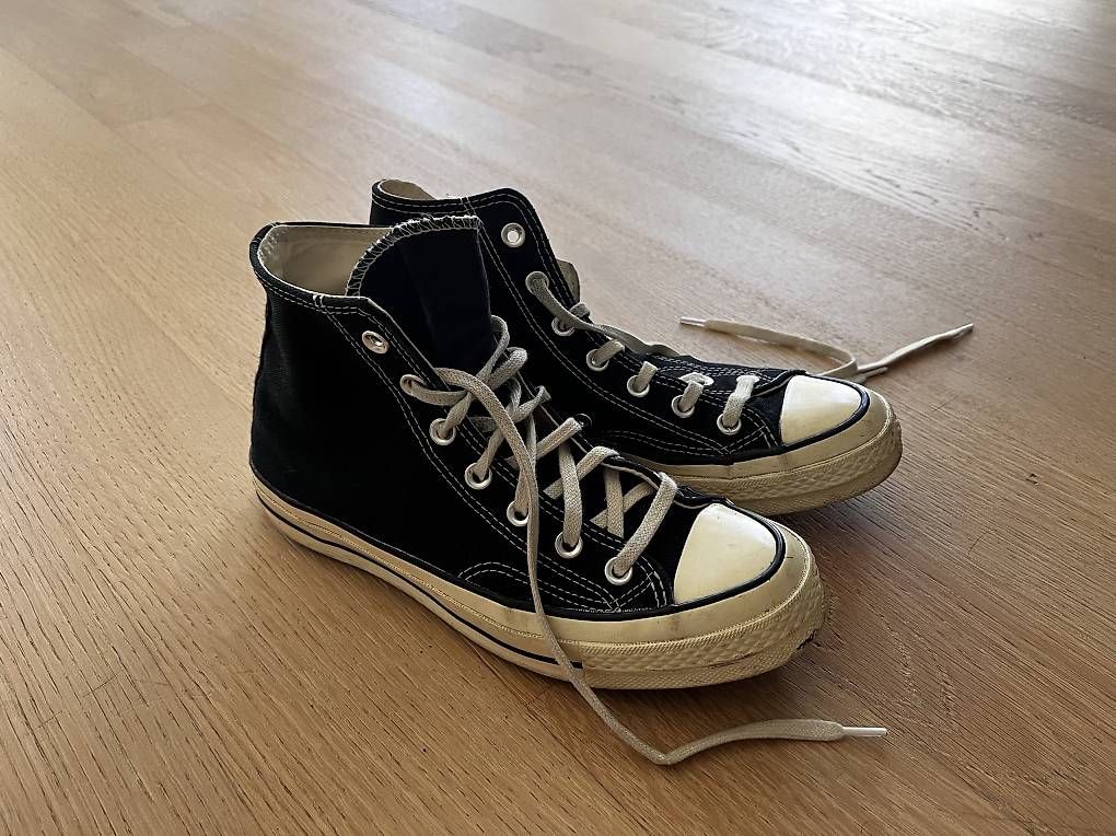 Converse Scarpe da uomo: Converse High Tops (Black) – Usato da Männedorf venduto da efarrell