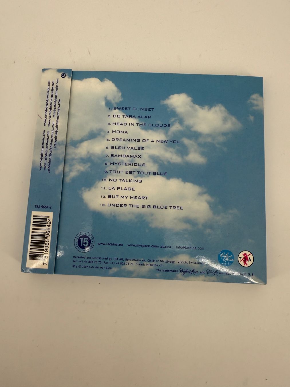 CD: Cafe del Mar - La Caina - Head in the Clouds CD – Usato da Auenstein venduto da moin. 1