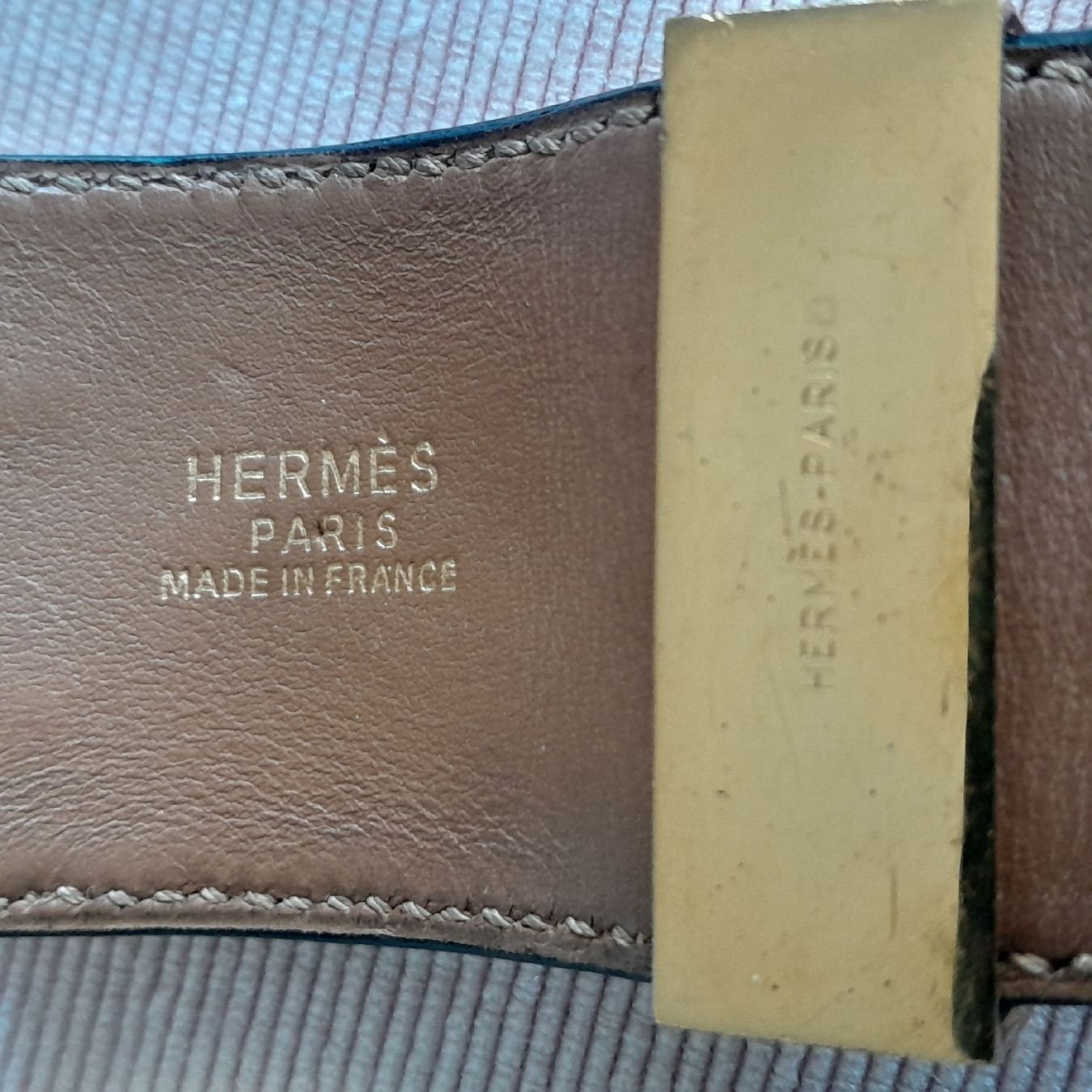 Hermès Bracciali & Braccialetti: Hermes Armband, Collier de chien, Eidechsenleder, rot – Difettoso da Knutwil venduto da Kompex 6