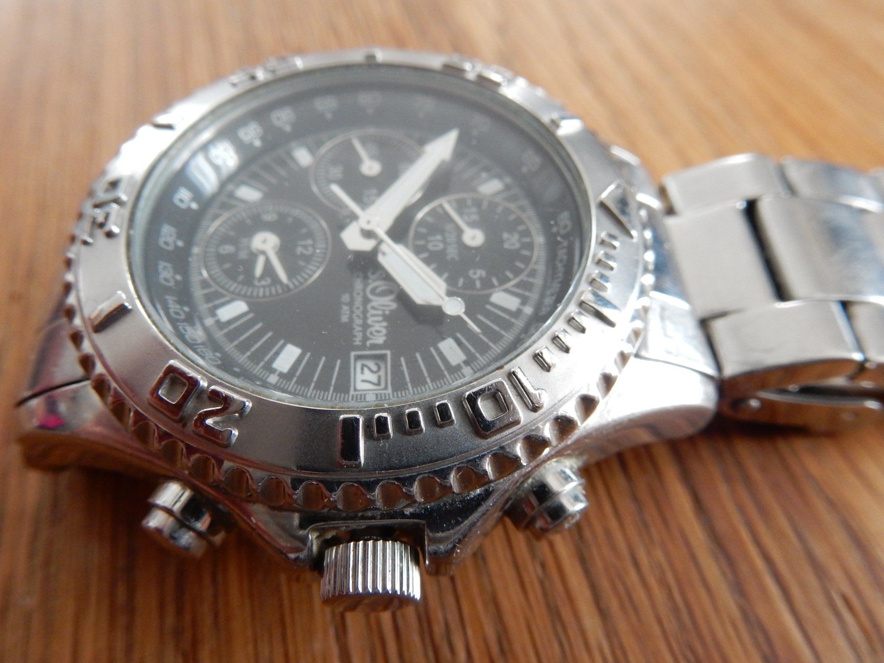 S.Oliver Orologi: S, Oliver Chrono Herren Uhr – Usato da Balsthal venduto da jacky63 1