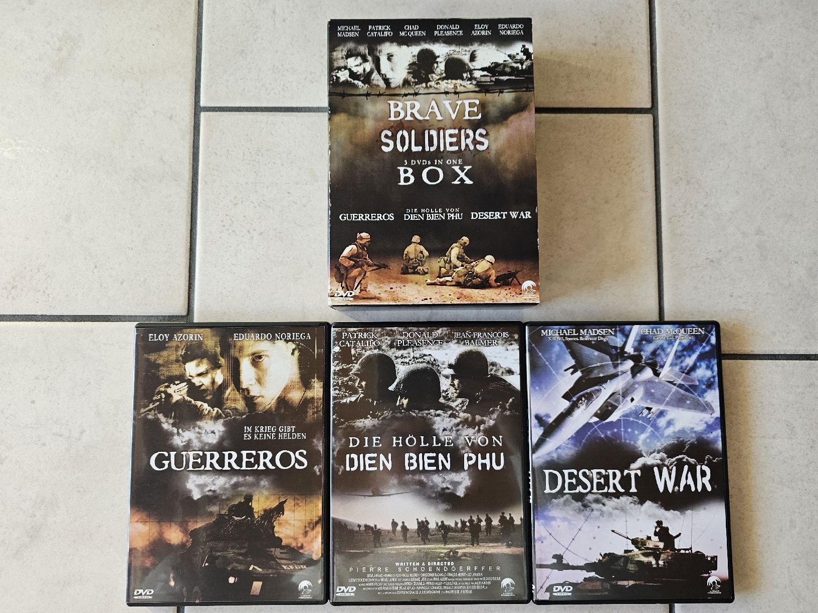 Tutti i DVDs: Brave Soldiers Box  -  3 DVD Box – Usato da Schneisingen venduto da backstore24