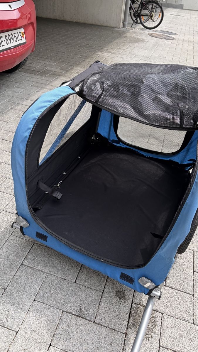 Anhänger: Hunde Velo Anhänger  – Gebraucht aus Walkringen von Smed 2