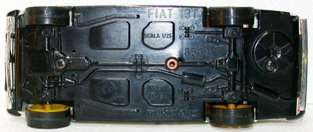 Fiat 131 - A-98 - Arancione - 1/43 - MEBETOYS MATTEL