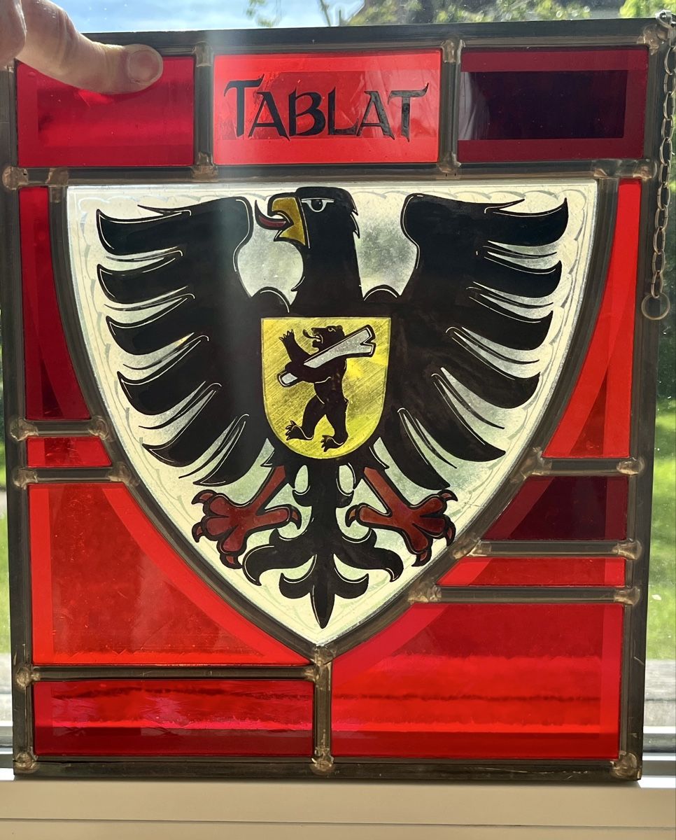 Sonstige Antiquitäten & Kunst: Bleiglasfenster, Handarbeit, Gemeinde Tablat St.Gallen – Neu (gemäss Beschreibung) aus St. Gallen von reg_f8h8