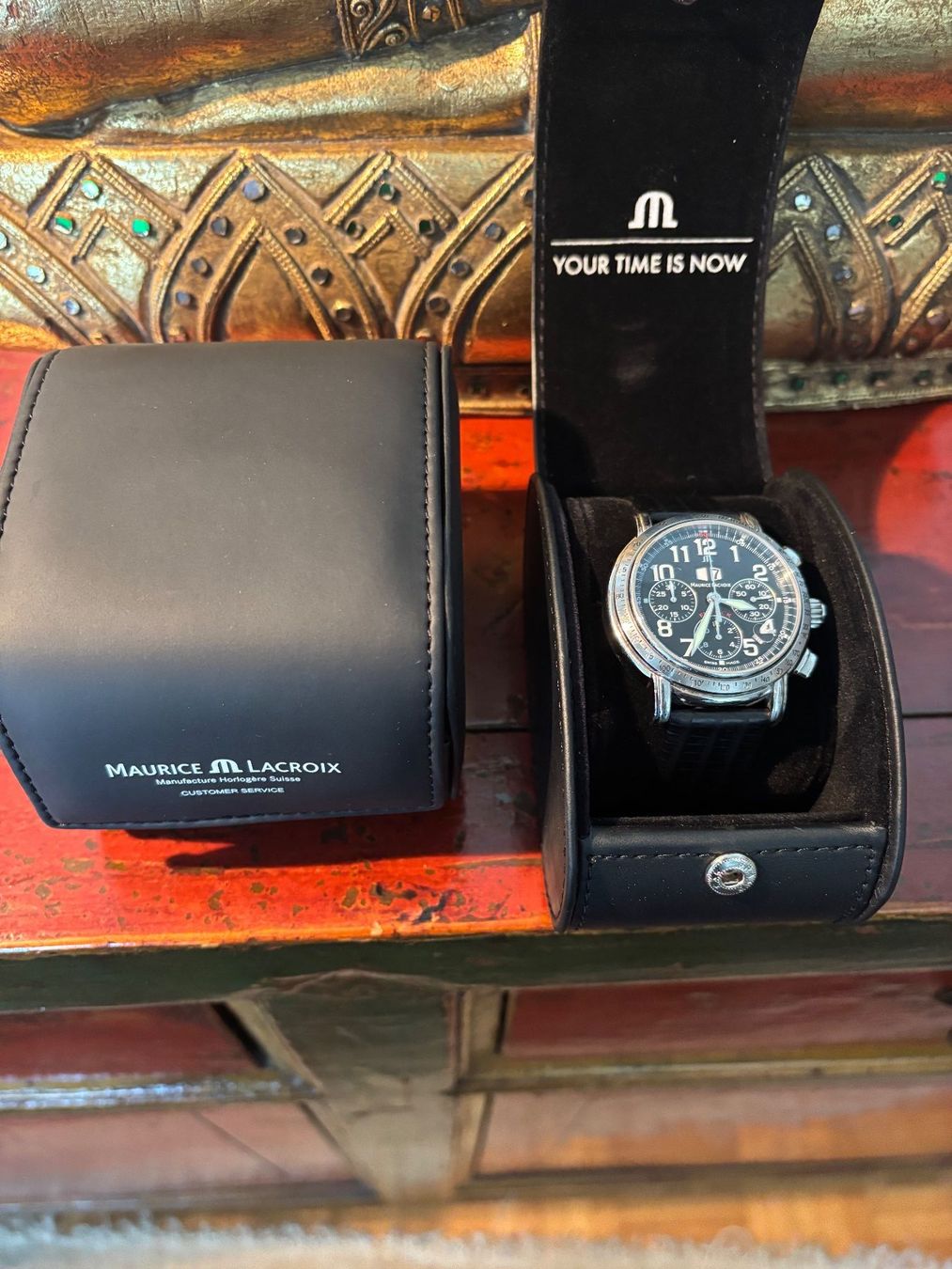 Maurice Lacroix Orologi: MAURICE LACROIX MASTERPIECE FLYBACK AVIATOR CHRONOGRAPH – Usato da Baden venduto da hg8613 6