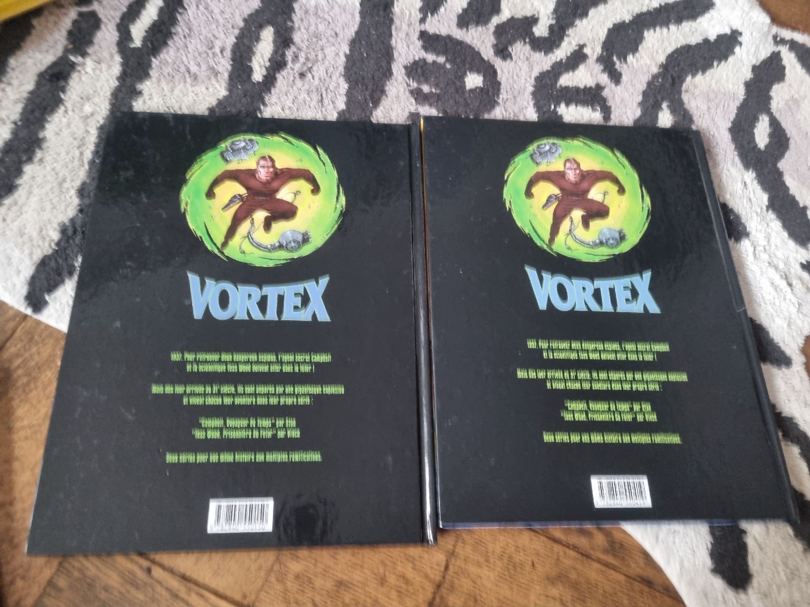 Fumetti: Vortex: Campbell, voyageur du temps, T1 & T2, BD – Usato da Fribourg venduto da sal_5ln6 1