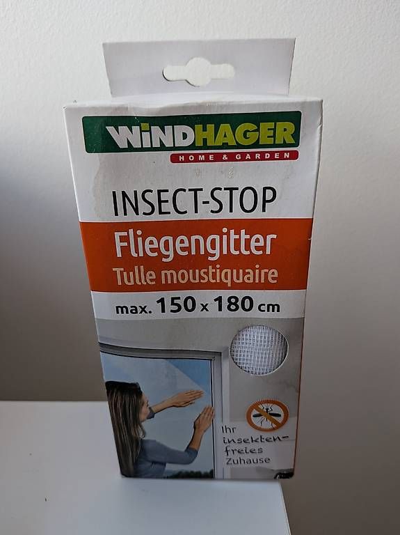 Sonstiges für Haushalt & Wohnen: Fliegengitter Fenster Windhager 150x180cm – Neu und originalverpackt aus Zürich von Ueli20000