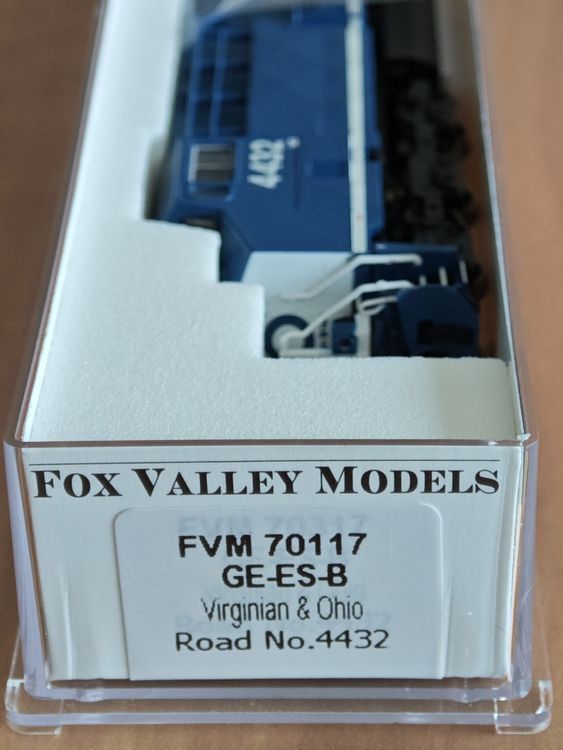 Fox Valley Models Virginian & Ohio GE-ES-B (Neu (gemäss Beschreibung ...