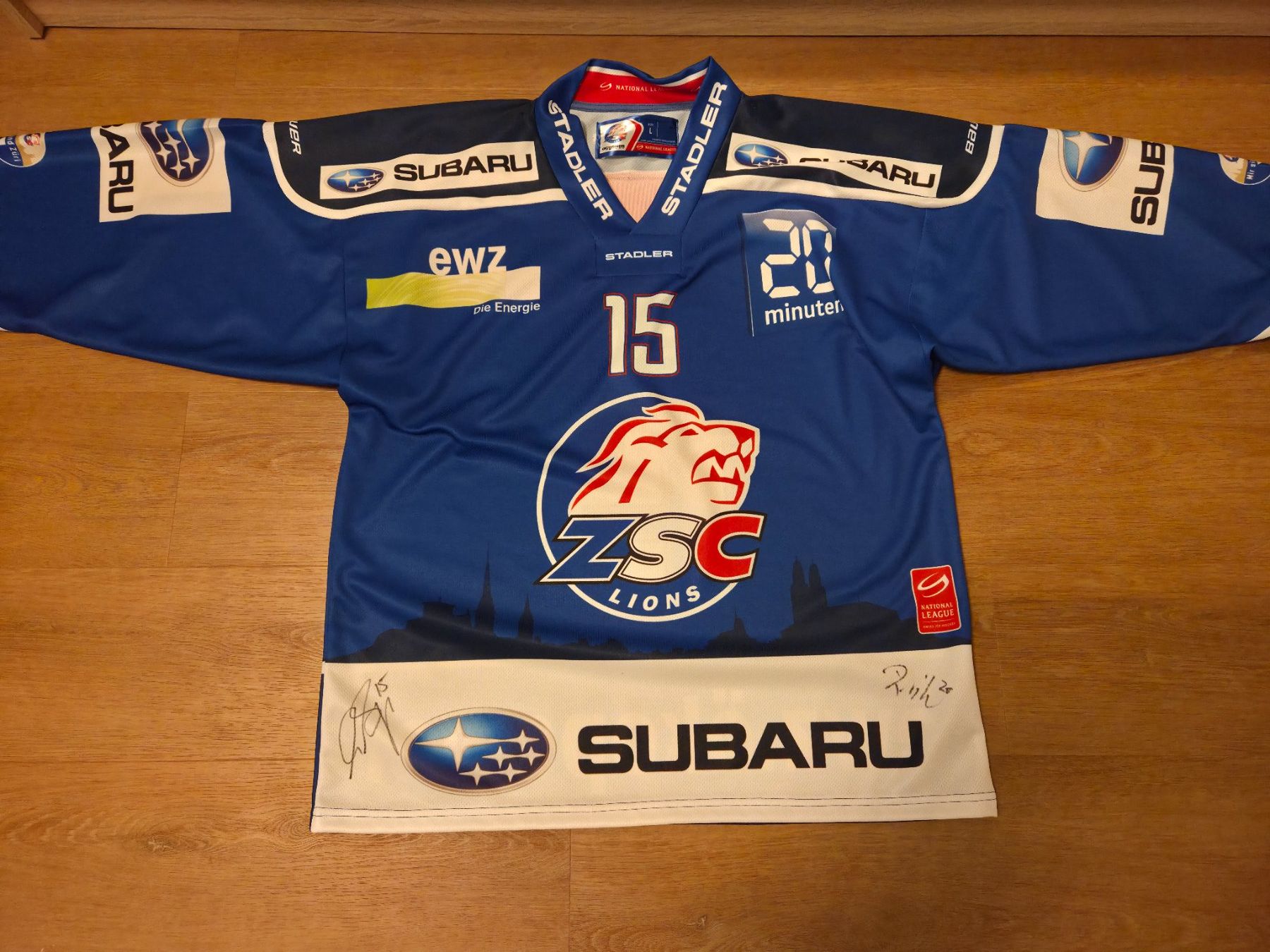 Canottiere & Pantaloni: Matthias Seger Trikot Signiert. – Usato da St.Gallenkappel venduto da JoE19