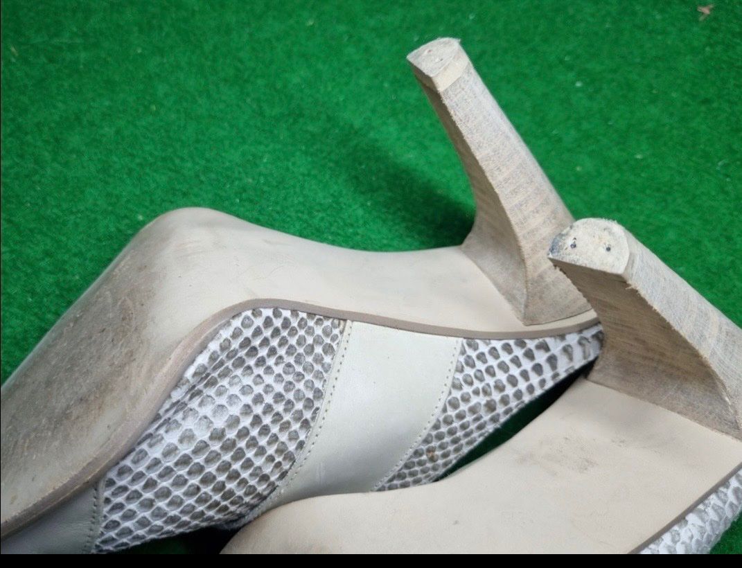 Scarpe da donna: Schuhe, Pantolette  Gr, 39 Leder – Nuovo (secondo la descrizione) da Grafstal venduto da fynesong 3