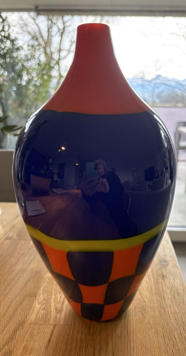 Vasi & Recipienti: Glass Vase Ricardo Reh, 2003, Collectable – Usato da Münsingen venduto da Hunters65