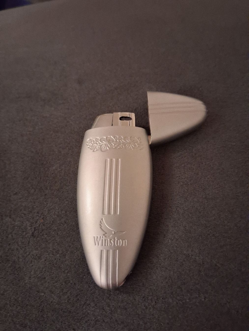 Briquets: Briquet vintage de collection "Winston" – Neuf avec emballage d'origine à St-Imier par supernova21 3