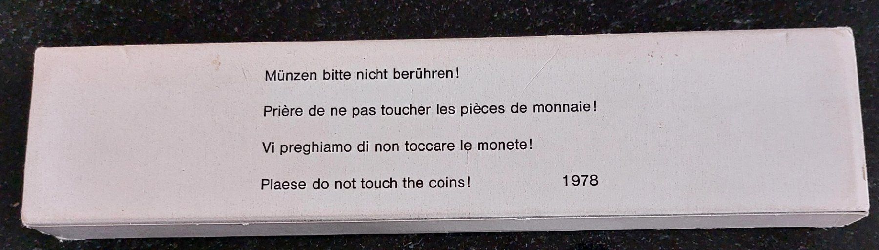 Tutti le monete: Münzsatz Schweiz 1978 pp – Nuovo (secondo la descrizione) da Arch venduto da moneyswiss