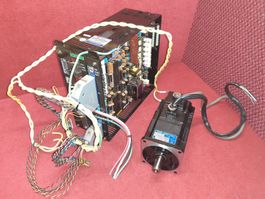 1 Stk. Servomotor inkl. Treiber für CNC! Sanyo Denki (Japan)