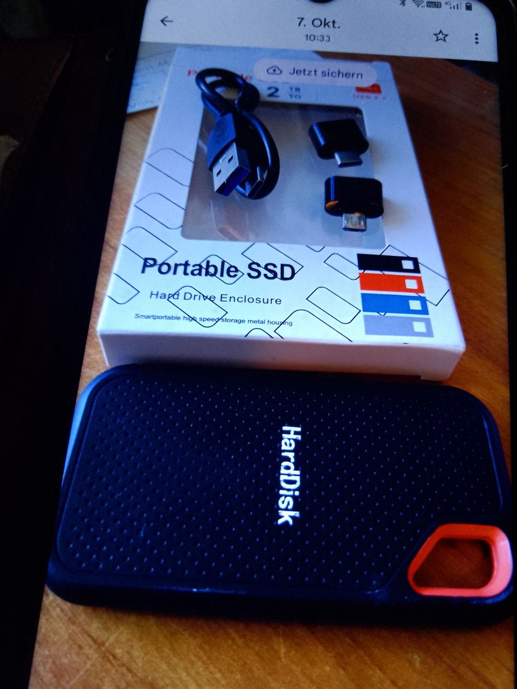Disques durs: 1TB externe Festplatte usb – Neuf avec emballage d'origine à Wila par delphi48