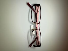 Exalto Brillenfassung LU 3202 Col. 160 – Neu – Bordeaux Rot