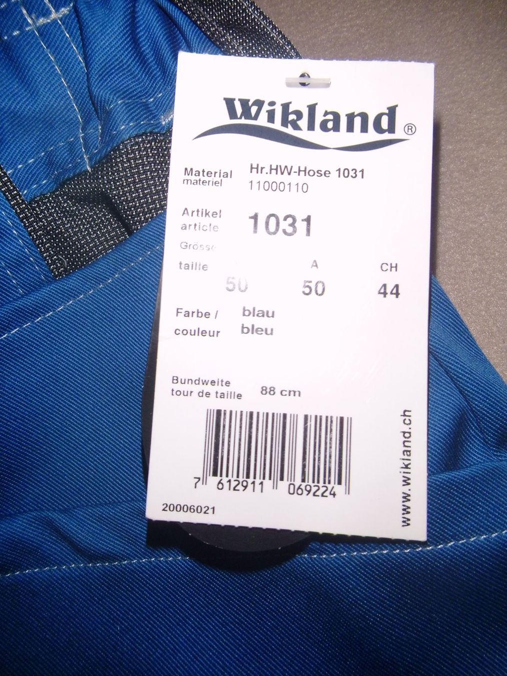 Wikland Pantaloni: Wikland Arbeitshose – Nuovo e nell'imballaggio originale da St Gallen venduto da Hrabbit 3