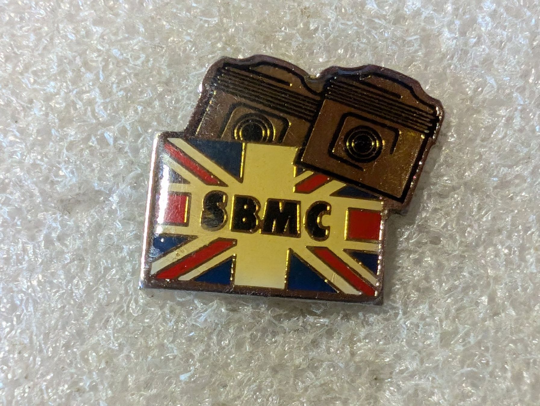 Placchette & Badge: Ansteckpin 154: SBMC – Usato da Oppligen venduto da Pin-Fall-Shop