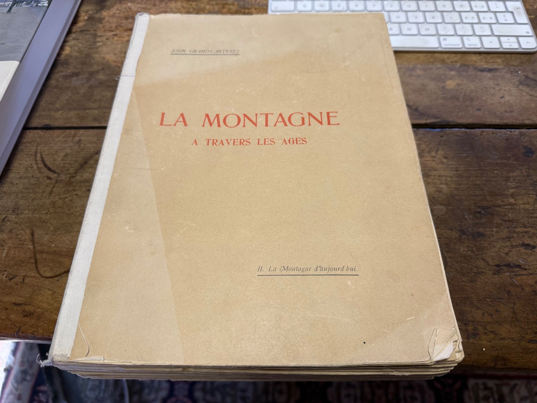 Libri: La montagne A travers les ages – Usato da Bern venduto da Jwpm66