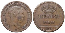Italien, Napoli, 10 Tornesi 1825 (01)