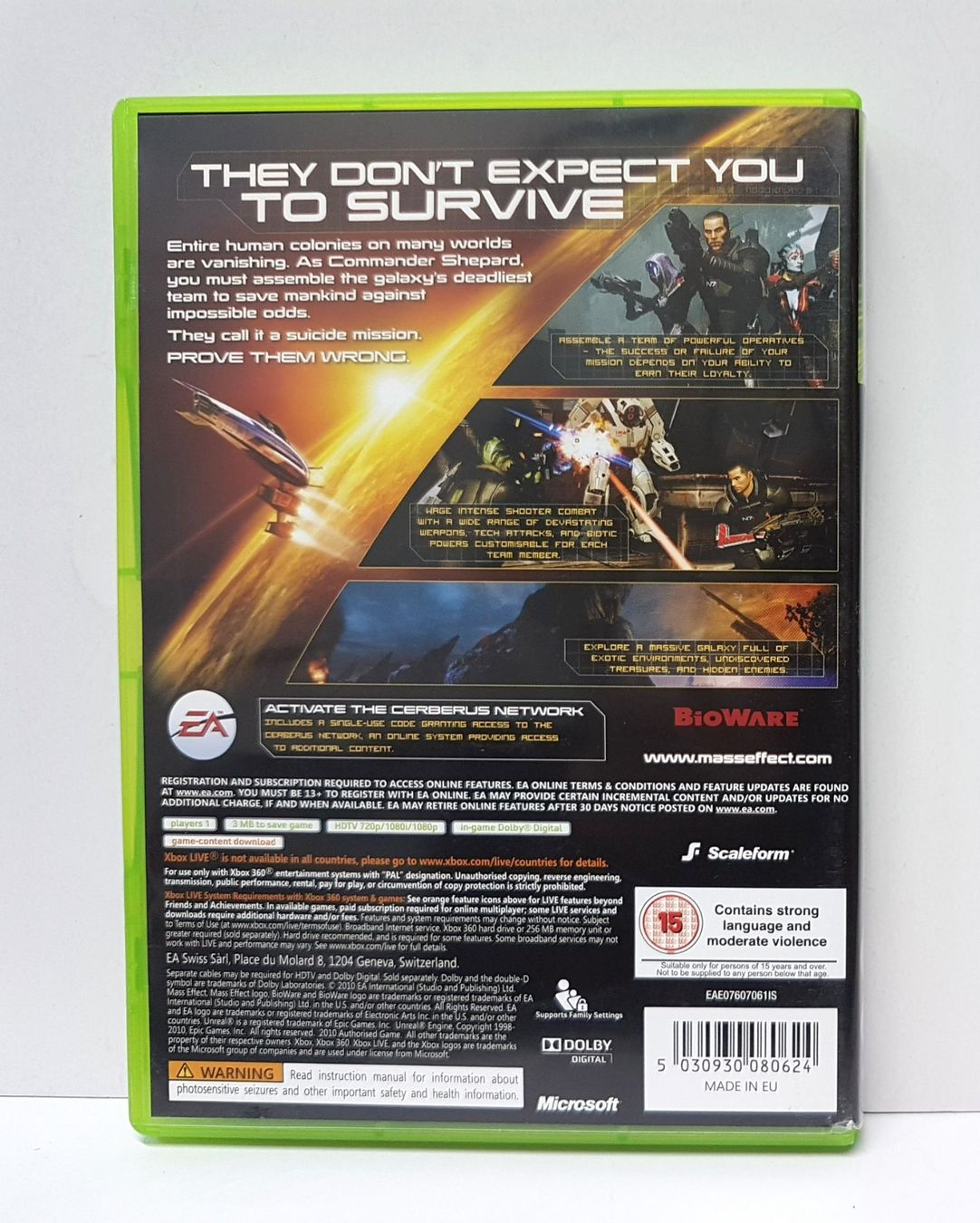 Microsoft Giochi: 😎Mass Effect 2   Xb360 – Usato da Schüpfheim venduto da Games_Spielkonsolen 2