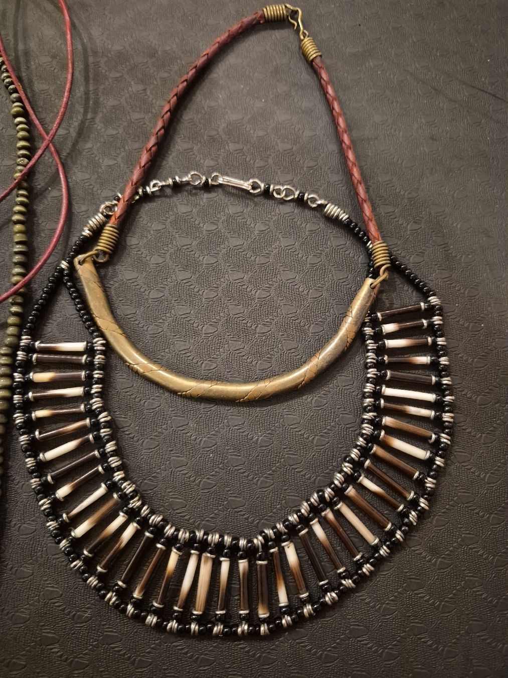 Sonstiger Schmuck: Lot de 5 colliers ethniques artisanaux – Gebraucht aus Delémont von fab_cpg5 3