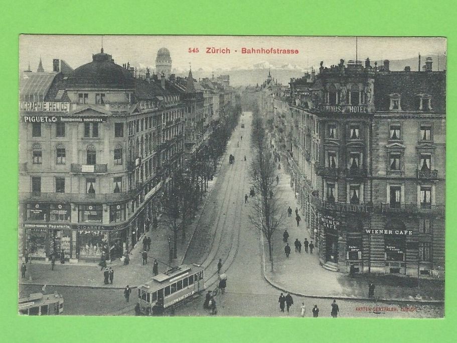 Cartoline postali: Zürich - Bahnhofstrasse – Usato da Zürich venduto da t24_de