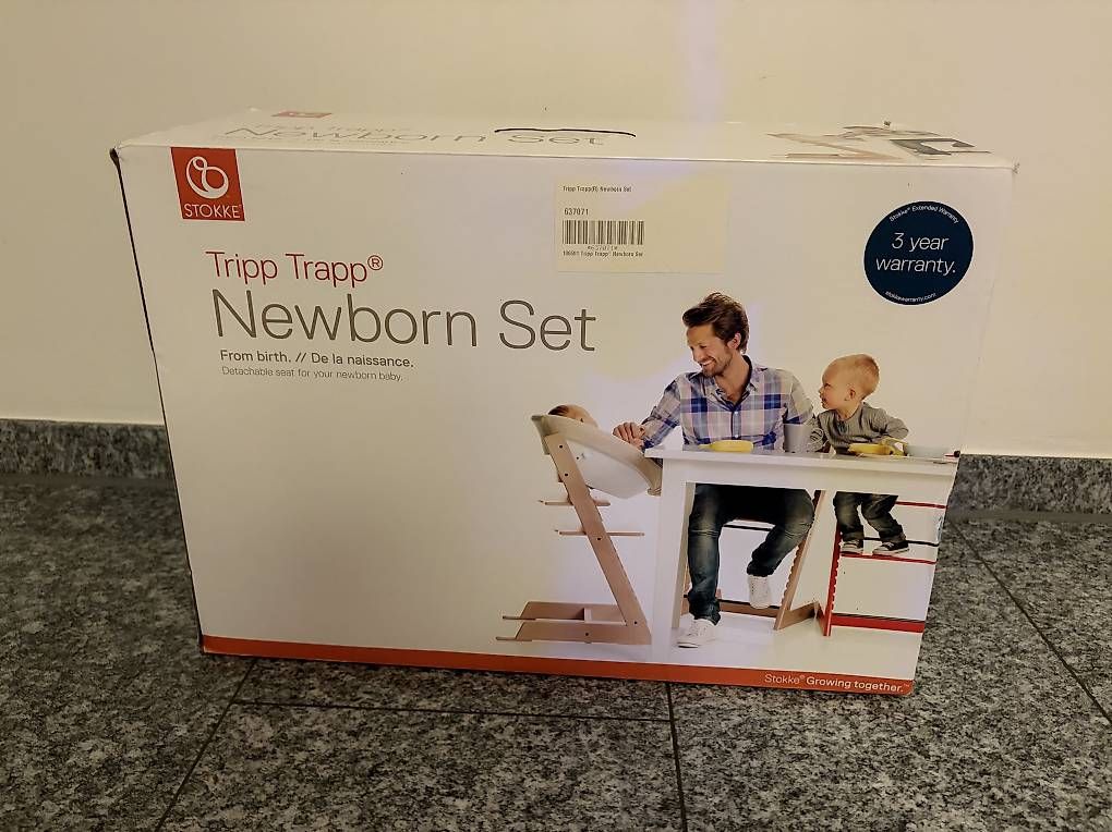 Hochstühle: Stokke Tripp Trapp Newborn Set  Beige – Gebraucht aus Affoltern am Albis von NKretzschmar