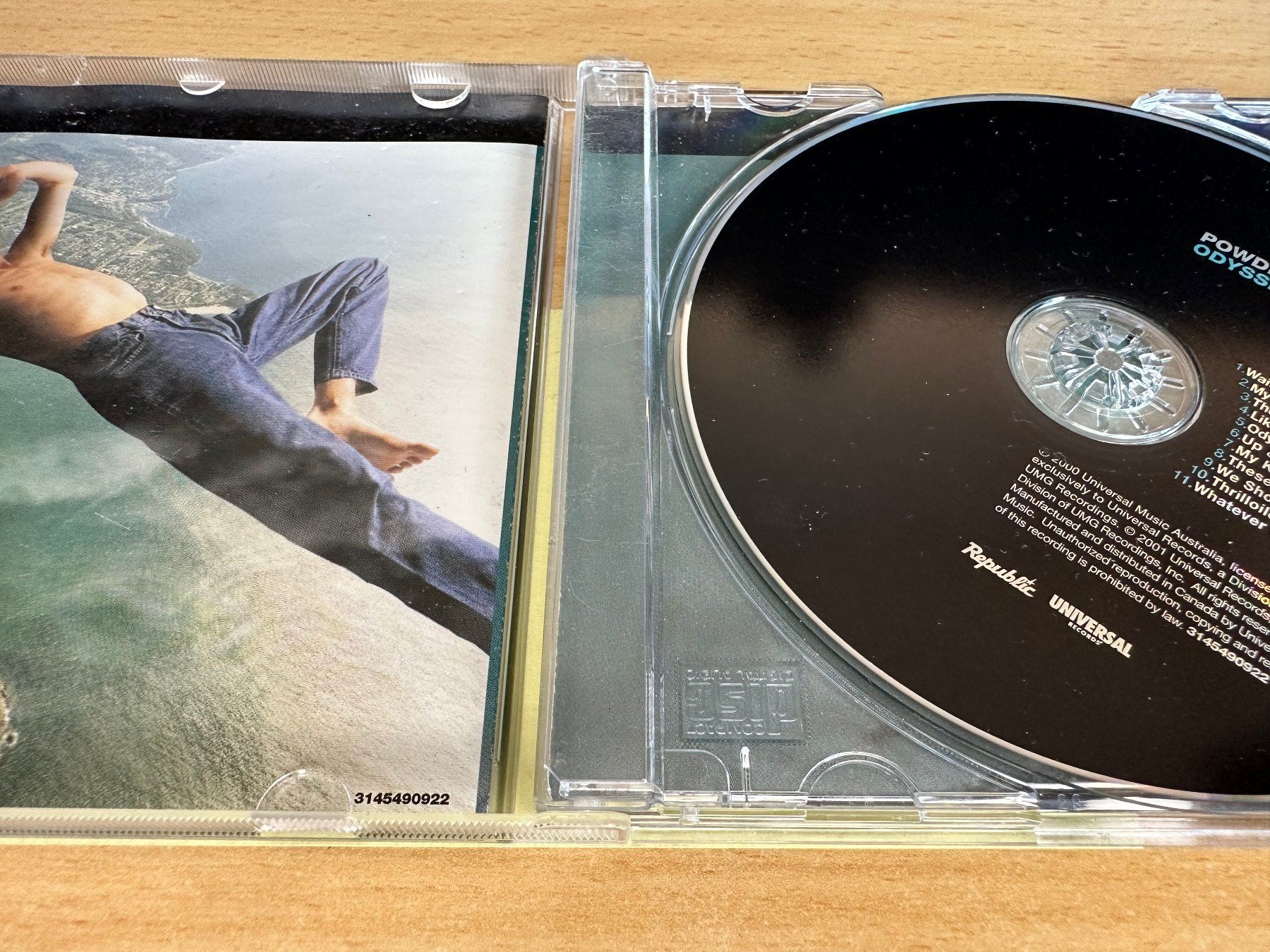 CDs: Powderfinger – Odyssey Number Five – D'occasion à Rikon im Tösstal par Alpenmutz 2