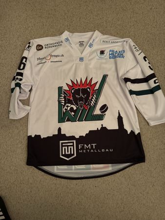 Gameworntrikot EC Wil #36 Isenschmid Grösse XL