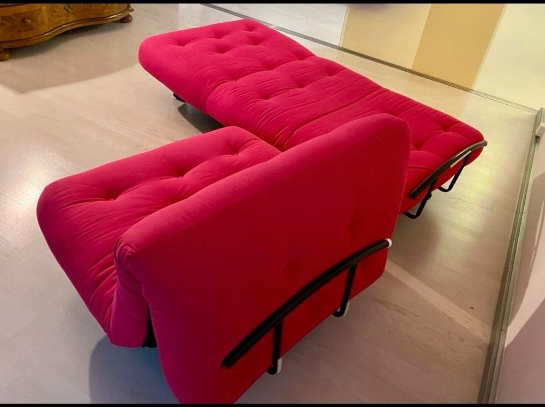 Pfister Sofas: Rotes Bettsofa / Liegesofa - Top Zustand! – Gebraucht aus Zürich von Drago670 3