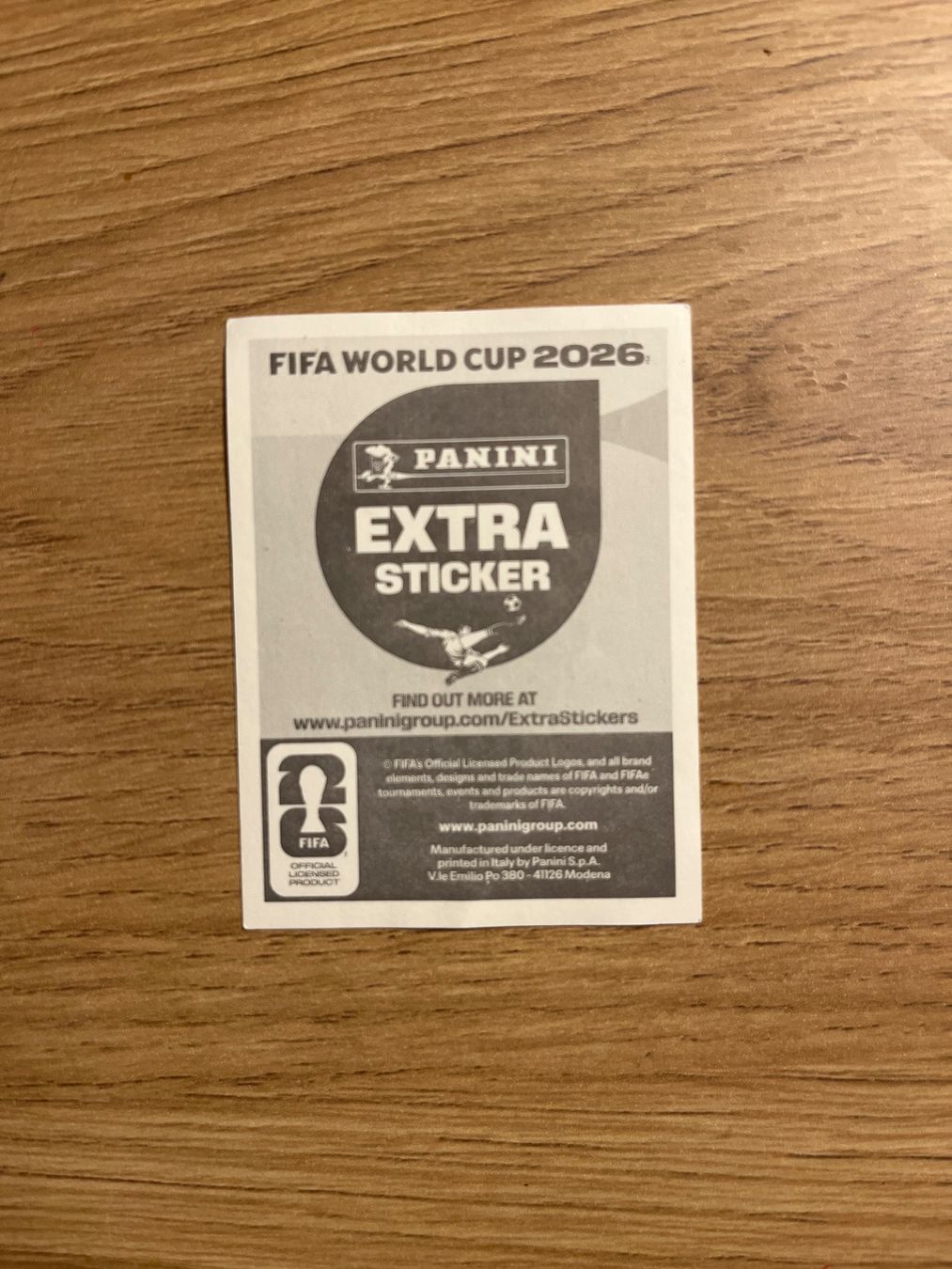Panini Carte collezionabili: Luka Modrić Extra Sticker – Nuovo (secondo la descrizione) da Malters venduto da casolina01 1