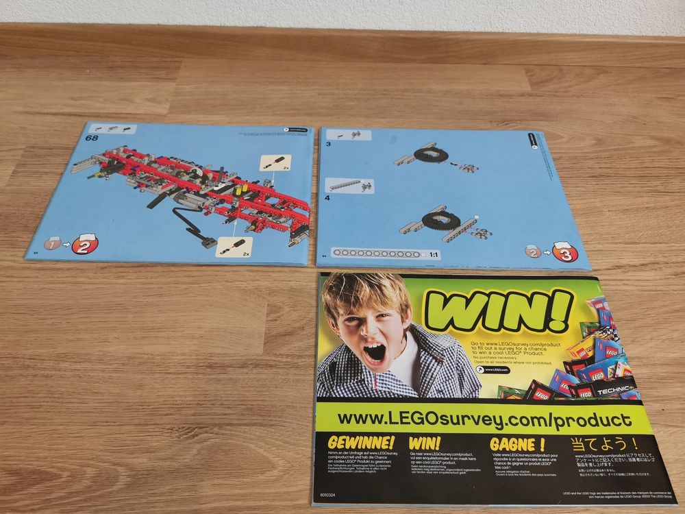 Lego Technic 9397, Logging Truck, Holzlastwagen + Baumst?�mme (Gebraucht) in Diepoldsau f?�r CHF 