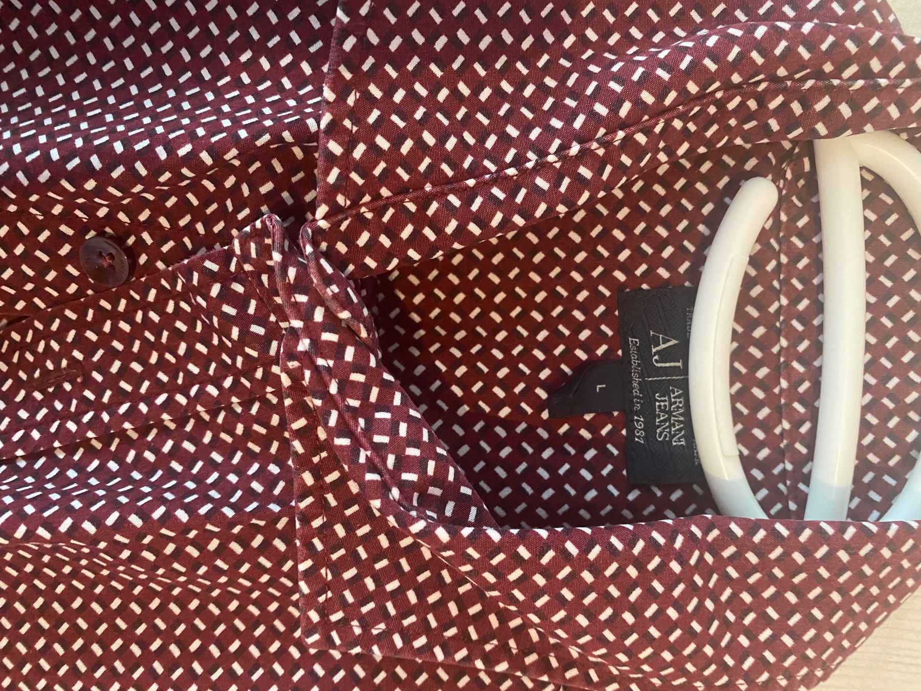 Armani Camicie: Armani Jeans Hemd Grösse L – Usato da Lüchingen venduto da LIDB 4