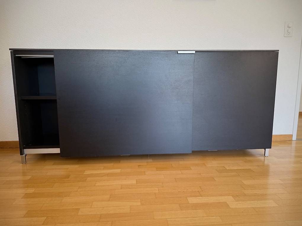 Ligne Roset Büffets: Ligne Roset Sideboard in Eiche schwarz  zeitloses Design – Gebraucht aus St. Gallen von bonoart 2