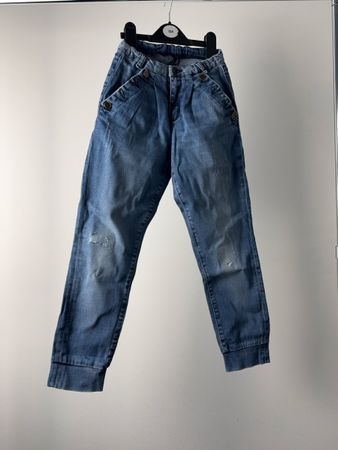 Jeans für Jungs, Gr134-140 - upcycled