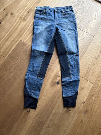 Trendige USG Reithose Jeans-Look, Gr. 170 , Top Zustand!
