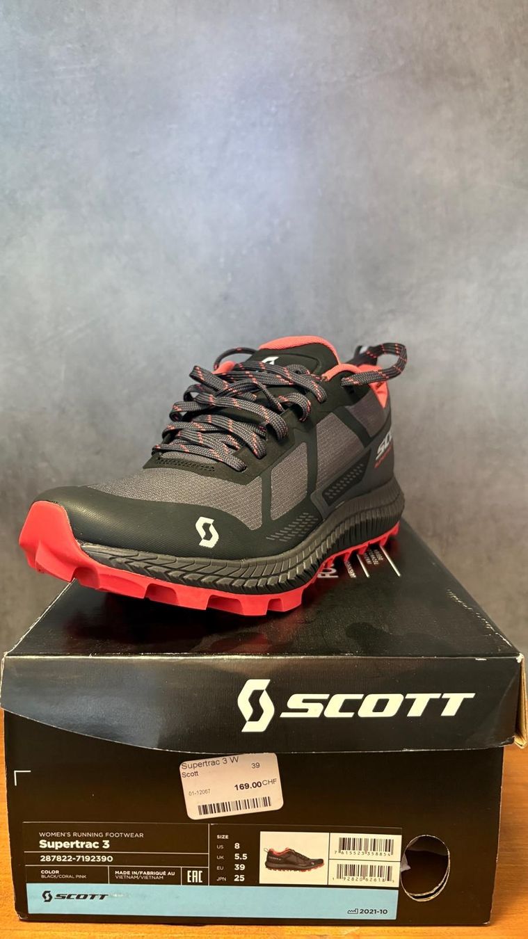 Scott Scarpe da donna: Scott Supertrac 3 w EU :39 UK :5.5 – Nuovo e nell'imballaggio originale da Nyon venduto da sseebb1260
