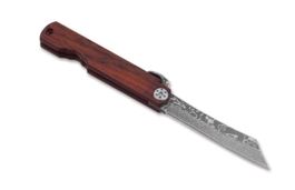 Schlussverkauf - Higonokami Bonsai Mokuzai Damascus Taschenm