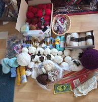 Woll Paket Cottin Angora usw Diverse Riesensammlung 